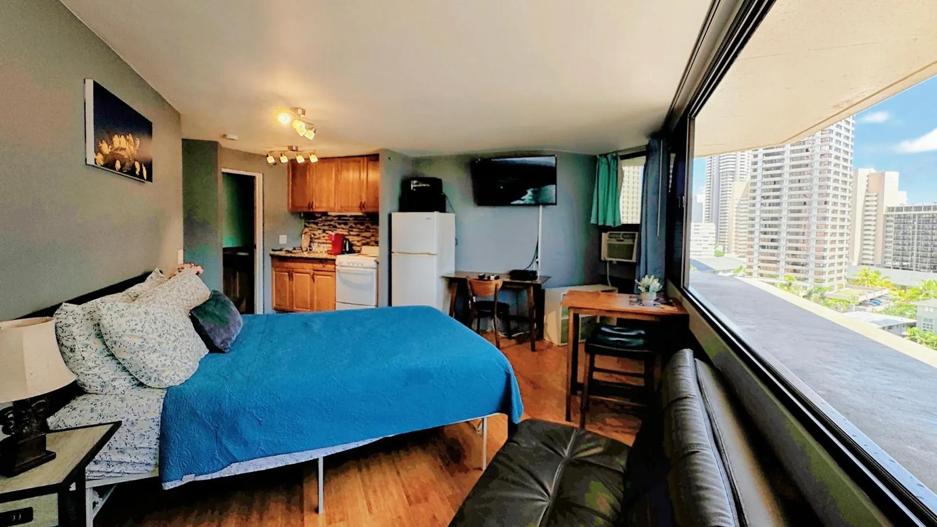 Lejlighed Waikiki Studio Steps To Beach-Mall Free Parking-Wifi Honolulu USA