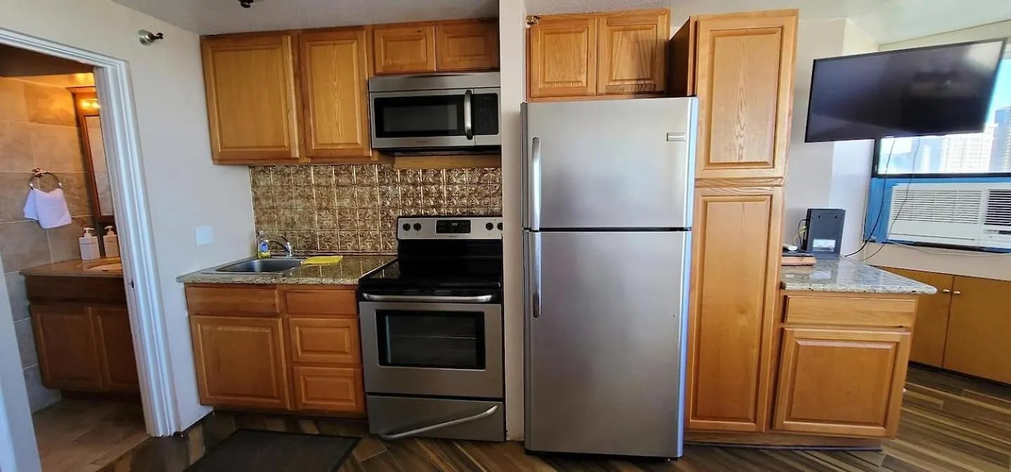 Apartment Waikiki Studio Steps To Beach-Mall Free Parking-Wifi Honolulu United States